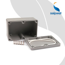 120 * 80 * 55 mm Proyecto de caja de aluminio Instrumento Saip Saipwell de alta calidad Caja de pedal de aluminio impermeable IP65 SP-FA2